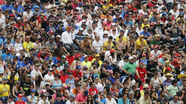 Público durante el Gran Premio de España de MotoGP en Jerez