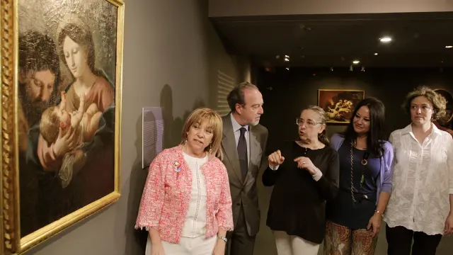 'Virgen con el Niño y San José', nueva pintura de Goya en la exposición sobre su obra