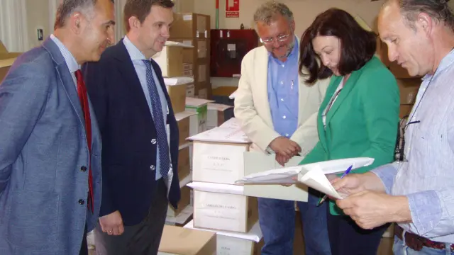 La subdelegada del Gobierno en la provincia, María José Heredia, ha presentado este jueves el dispositivo para las elecciones locales y autonómicas