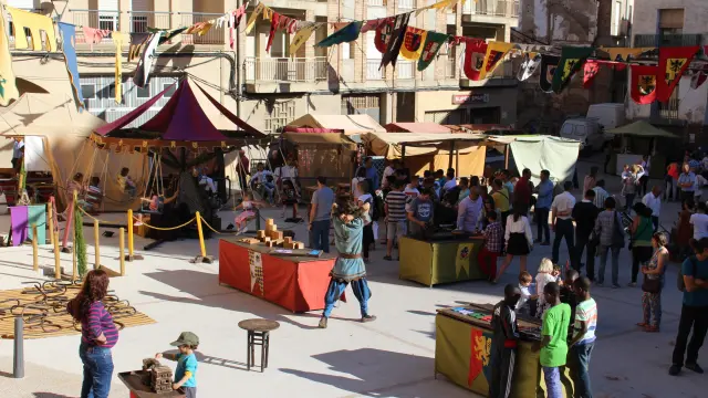 Mercado medieval en Tamarite de Litera
