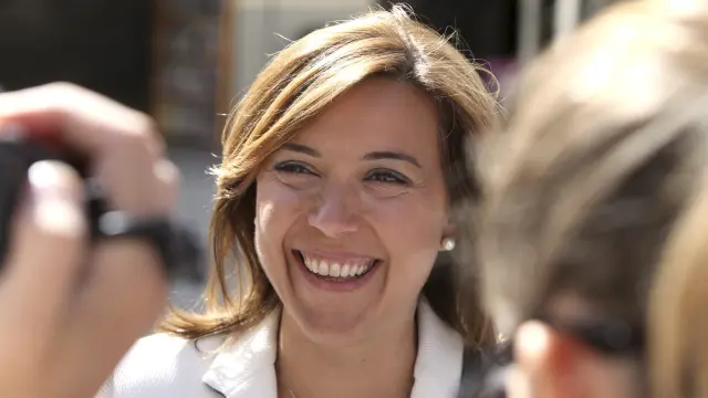 La candidata del PP a la alcaldía de Huesca, Ana Alós