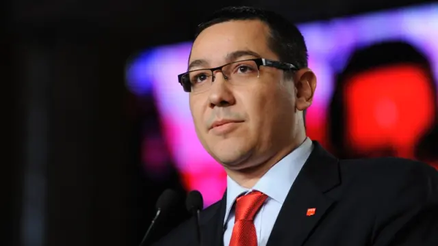 El primer ministro, el socialdemócrata Victor Ponta.