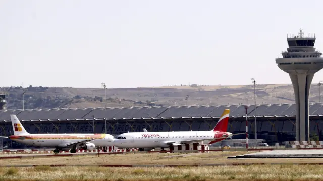 Vista general de la T-4 del aeropuerto Adolfo Suárez Madrid-Barajas.