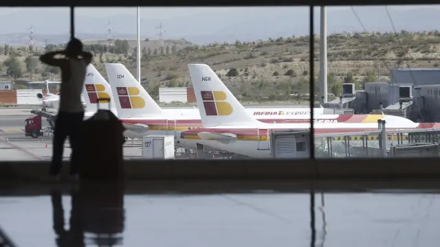 Vista de la T-4 del aeropuerto Adolfo Suárez Madrid-Barajas.
