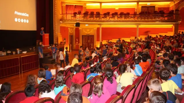 Sesión de 'Un día de cine' en el Teatro Olimpia