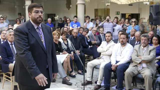El candidato no oficial del PP que presidirá la Diputación de Ávila, Jesús Manuel Sánchez.
