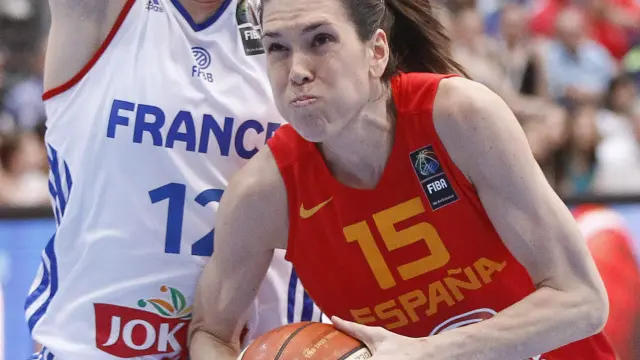 La jugadora española Anna Cruz.