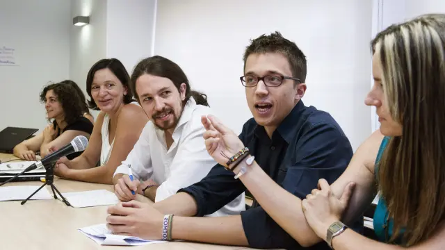 Pablo Iglesias en el Consejo Ciudadano de Podemos