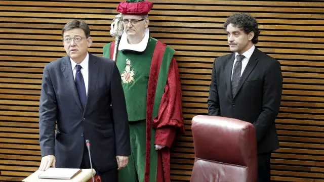 Ximo Puig promete su cargo como nuevo presidente de Valencia