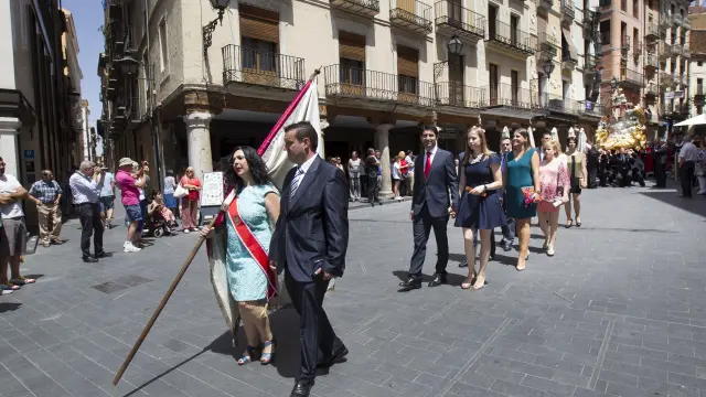 Procesión del Seisado y Santa Emerenciana en Teruel.