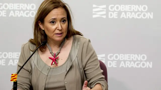 Mayte Pérez, consejera de Educación del Gobierno de Aragón