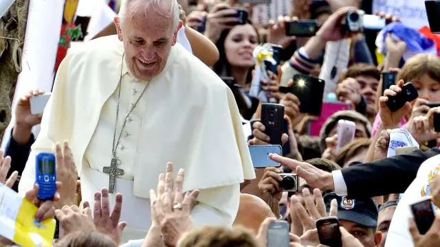 El Papa en su visita a Paraguay