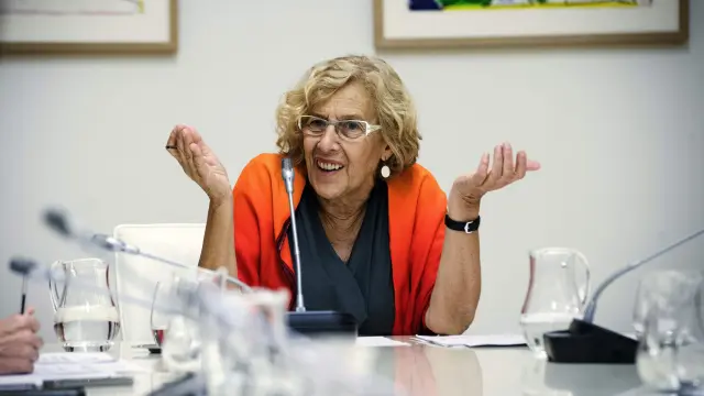 Manuela Carmena, alcaldesa de Madrid, en una foto de archivo.