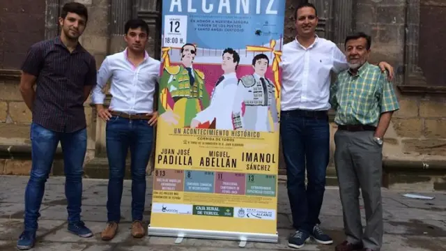 Presentación del cartel taurino de las fiestas de Alcañiz.
