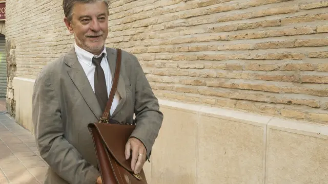 El alcalde de Zaragoza, Pedro Santisteve en una imagen de archivo.