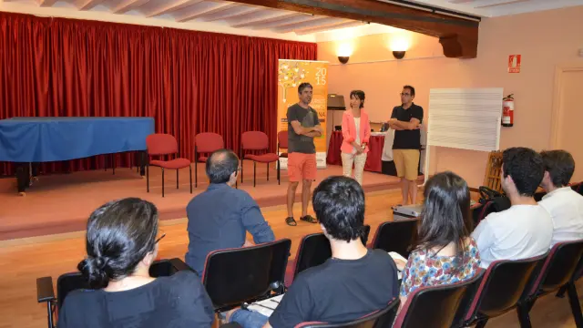 Las clases del curso transcurren en las instalaciones del Conservatorio Profesional de Música de Tarazona.
