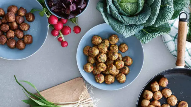 Las 'veggie balls', las nuevas albóndigas vegetarianas de Ikea.