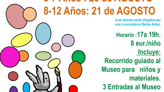 El museo Salvador Victoria ofrece talleres para niños en la jornada 'Se buscan artistas'