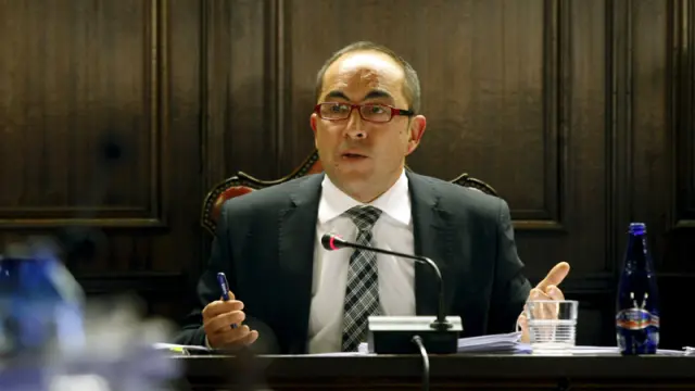 El presidente de la Diputación de Soria, Luis Rey