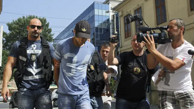 Morate, custodiado por la Policía rumana tras su detención