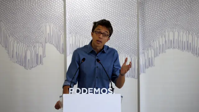 El secretario Político de Podemos, Iñigo Errejón.