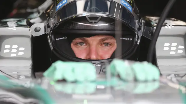 El piloto alemán de la escudería Mercedes de Fórmula Uno, Nico Rosberg.