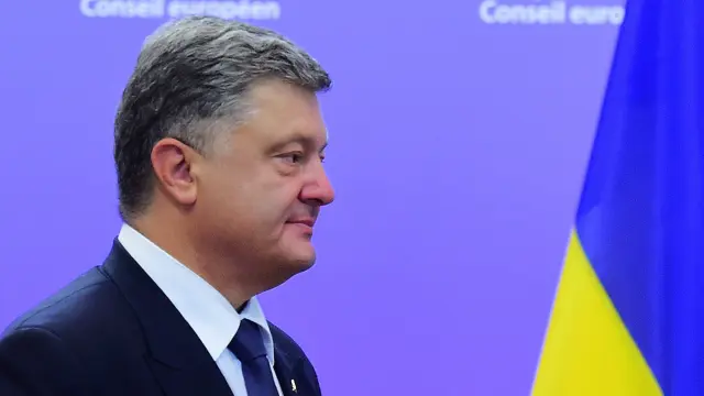 El jefe de Estado ucraniano, Petró Poroshenko.