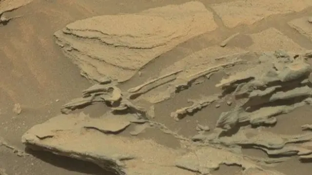 Imagen de Marte captada por el Curiosity