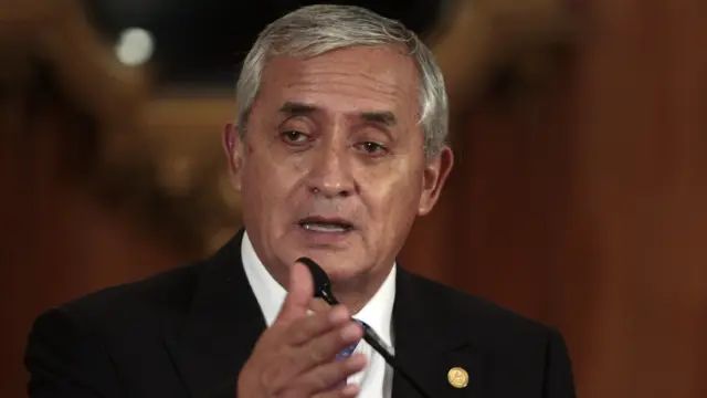 El presidente de Guatemala, Otto Pérez Molina, en una imagen de archivo.