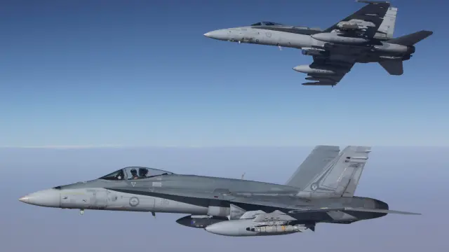 Aviones australianos inician operaciones de combate contra el Estado Islámico en Siria