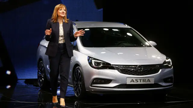 Presentación de los planes de Opel en Francfort