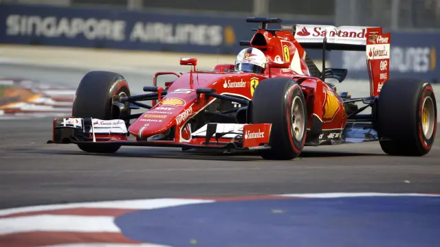 Vettel, al final de la carrera