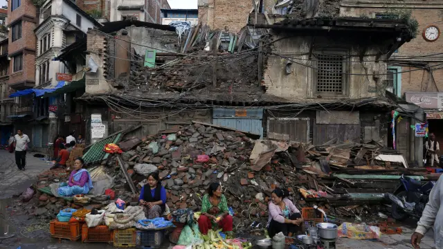 El terremoto de Nepal destruyó 600.000 viviendas