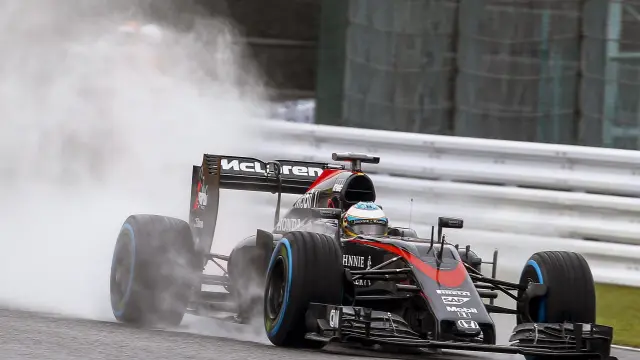 Fernando Alonso, en Suzuka, donde participa en el Gran Premio de Japón.