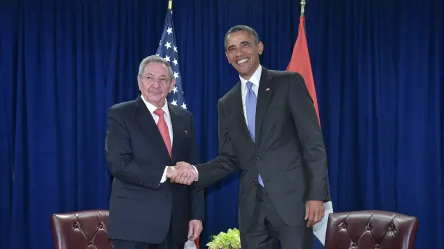 Reunión entre Obama y Raúl Castro