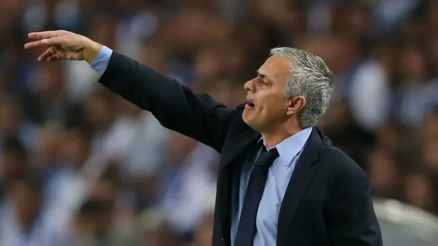 El entrenador del Chelsea, Jose Mourinho.