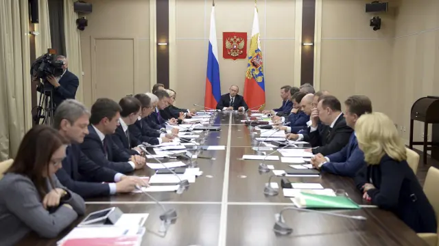 Putin, en su reunión