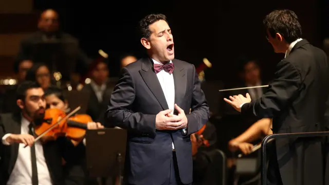 El tenor Juan Diego Flórez.