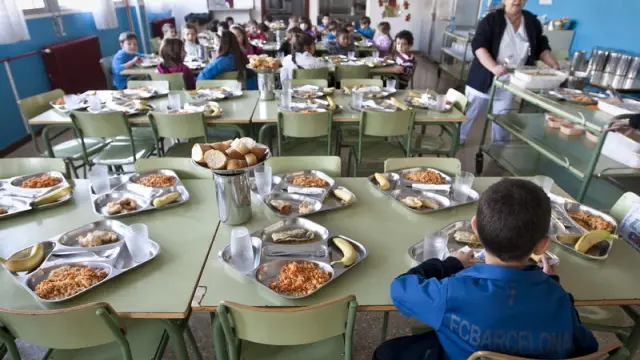 Comedor escolar de Zaragoza