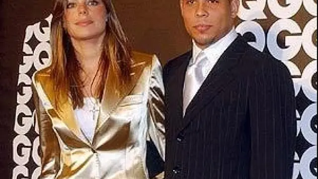 Daniela Cicarelli y Ronaldo Nazario.