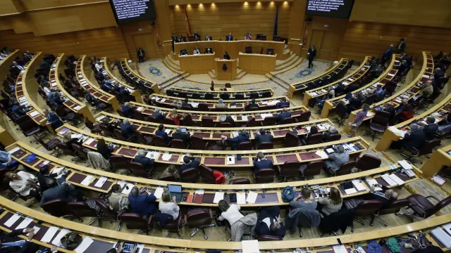 Una imagen de un pleno del Senado