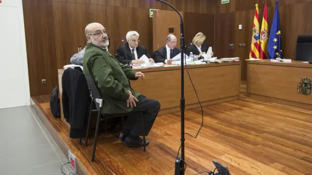 El exdirector de Cultura de la DPZ, durante el juicio