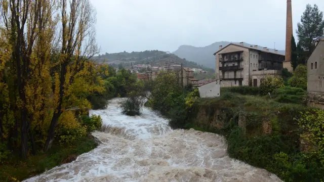 El río Matarraña, en Beceite