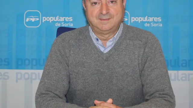 El procurador del Grupo Popular por Soria y alcalde de El Burgo de Osma, Jesús Alonso Romero.