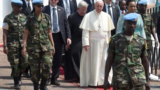 El Papa en la República centroafricana.