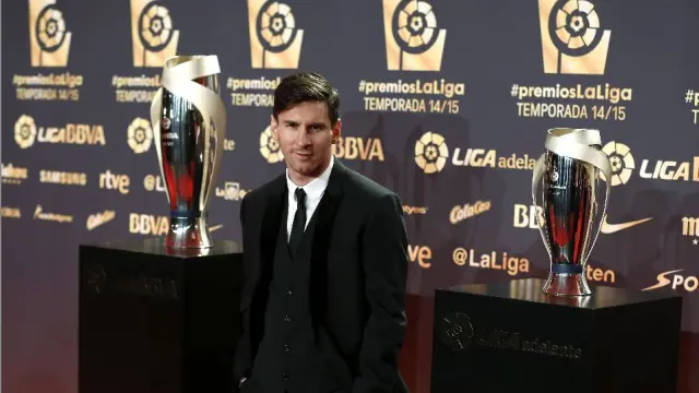 Messi premido como mejor jugador de la Liga por sexta vez.