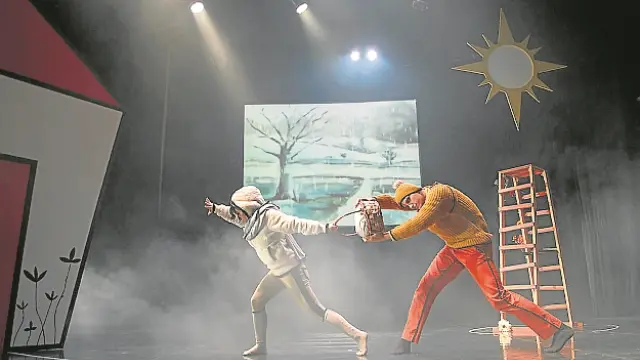Imagen de archivo de una actuación de la compañía de danza Fernando Hurtado.