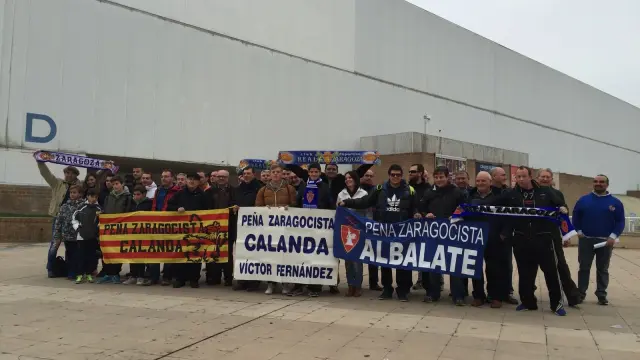 Desplazamiento de la afición del Real Zaragoza a Bilbao