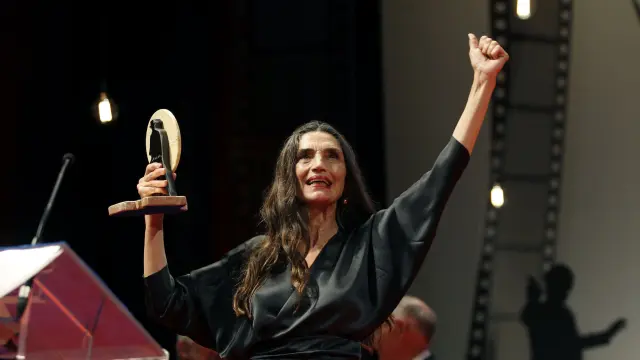 La actriz Ángela Molina, homenajeada en la XIV edición del Festival Almería en Corto