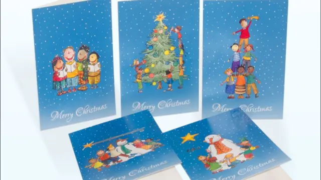 Unicef ofrece la posibilidad de comprar postales de navidad electrónicas.